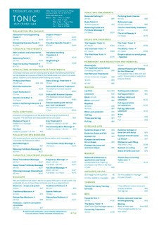 PRICELIST